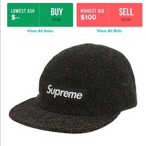 GLITTER TERRY CAMP CAP SS’19